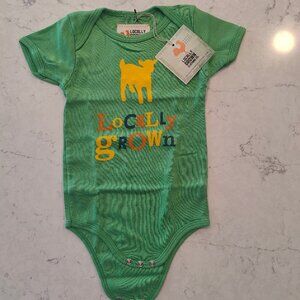 Onesie - "LG Green Cow Onesie"